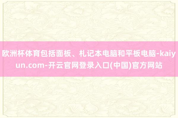 欧洲杯体育包括面板、札记本电脑和平板电脑-kaiyun.com-开云官网登录入口(中国)官方网站