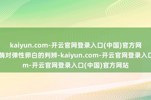 kaiyun.com-开云官网登录入口(中国)官方网站有劲遏制卵白酶对弹性卵白的判辨-kaiyun.com-开云官网登录入口(中国)官方网站